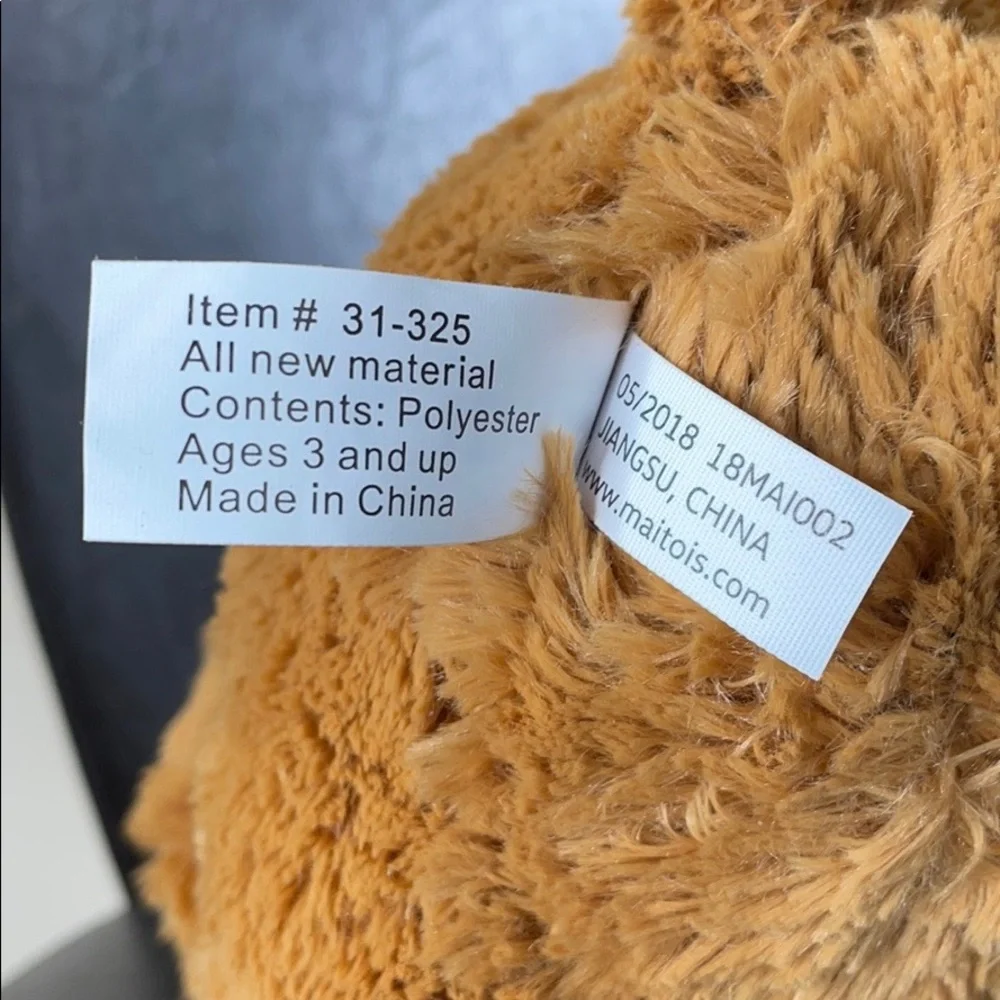 2 stuffed bear animals. Ages 3 and Up. Polyester - Picture 10 of 14